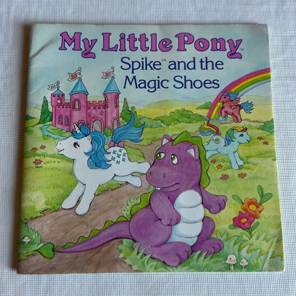 Random House *Vintage* My Little Pony Spike and the Magic Shoes Children's Book - Picture 1 of 9